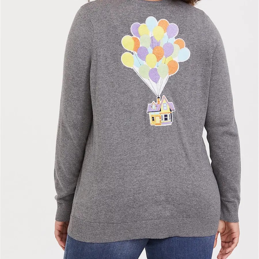 Torrid Disney Pixar up cardigan
